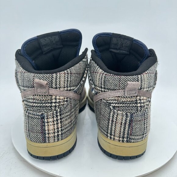 Nike Dunk High Men Size 8.5 306968-003 Premium Tweed Pack Grey Training Shoes - Picture 5 of 11